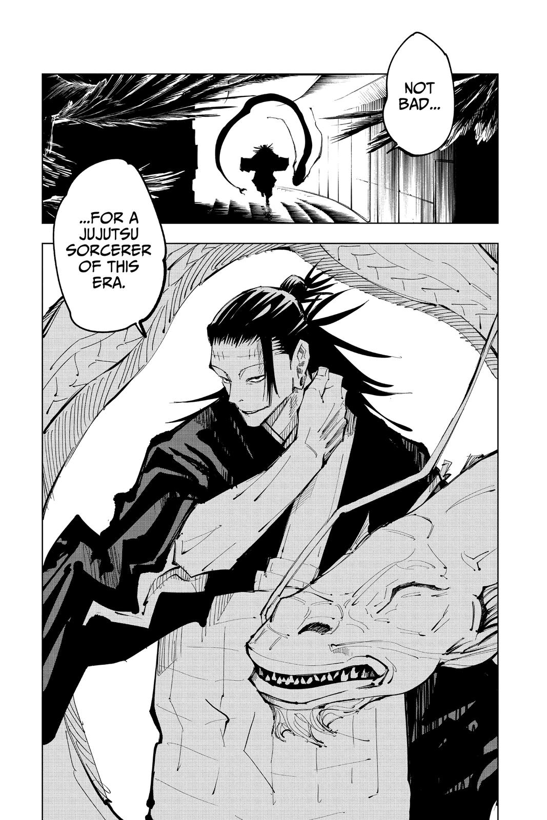 Jujutsu Kaisen Manga Chapter 102 page 21 - The Shibuya Incident, Part 20 scene
