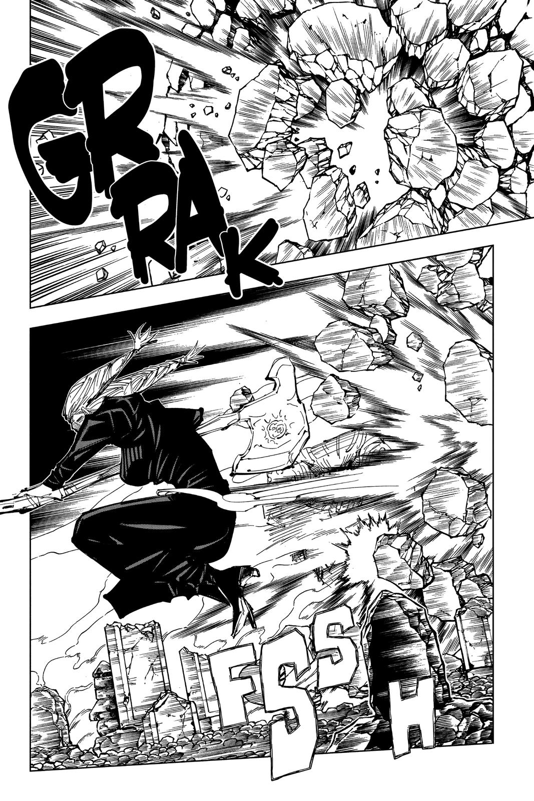 Jujutsu Kaisen Manga Chapter 102 page 6 - The Shibuya Incident, Part 20 scene