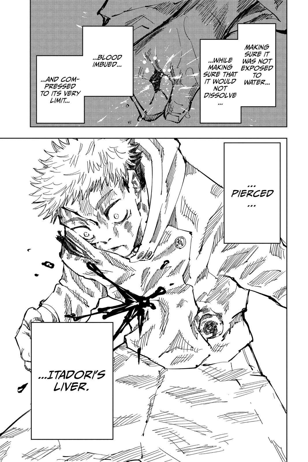 Jujutsu Kaisen Manga Chapter 104 page 18 - The Shibuya Incident, Part 22 scene