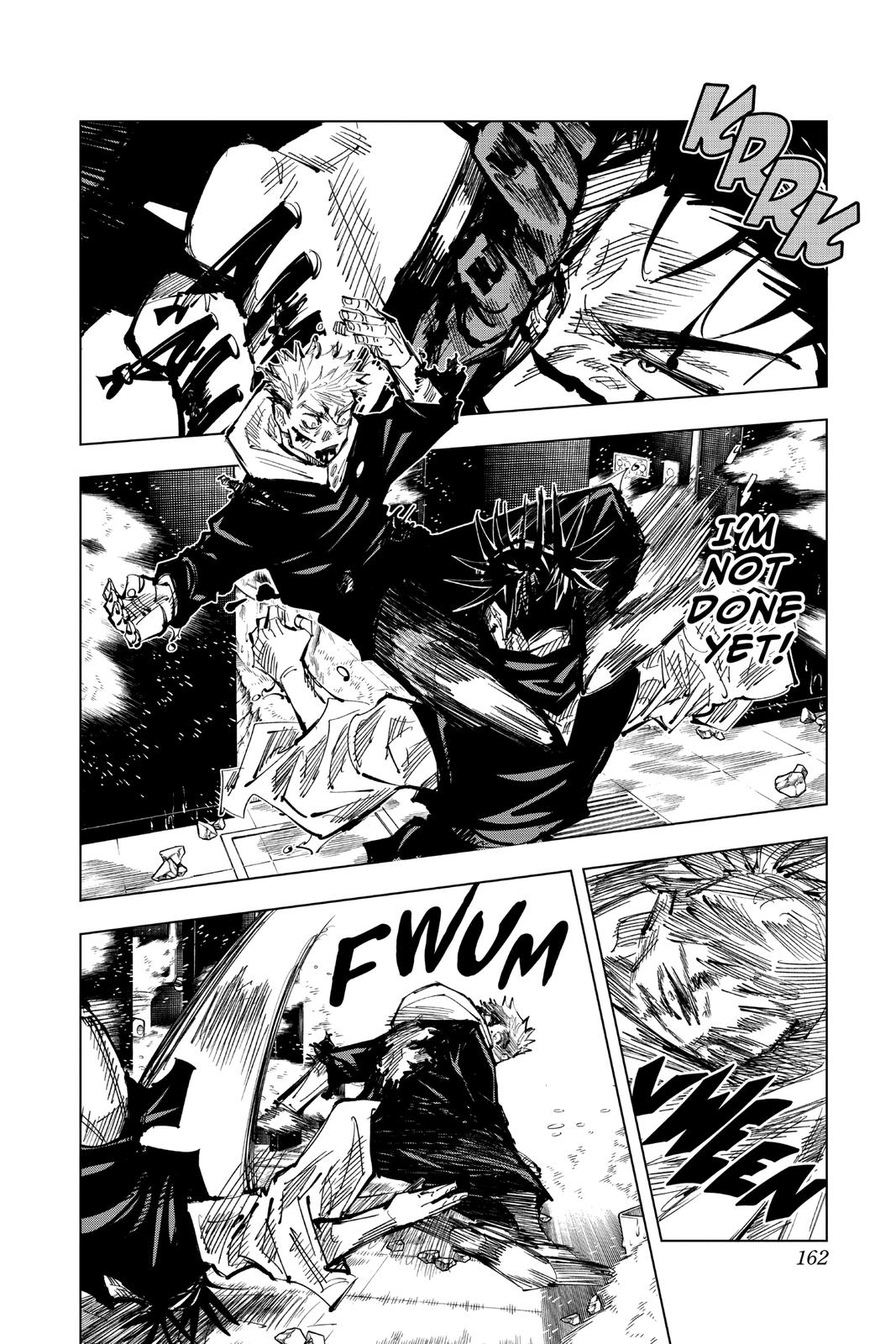 Jujutsu Kaisen Manga Chapter 105 page 12 - The Shibuya Incident, Part 23 scene