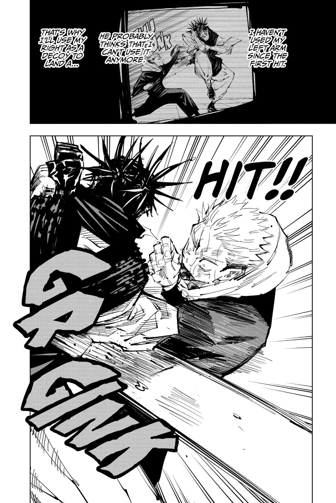 Jujutsu Kaisen Manga Chapter 105 page 14 - The Shibuya Incident, Part 23 scene