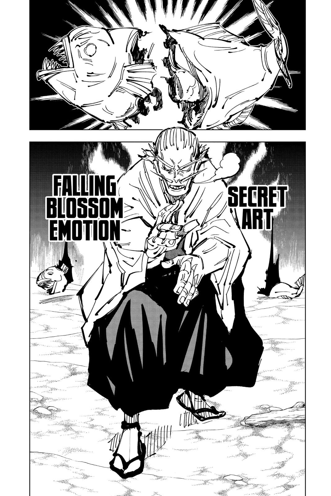 Jujutsu Kaisen Manga Chapter 108 page 3 - The Shibuya Incident, Part 26 scene