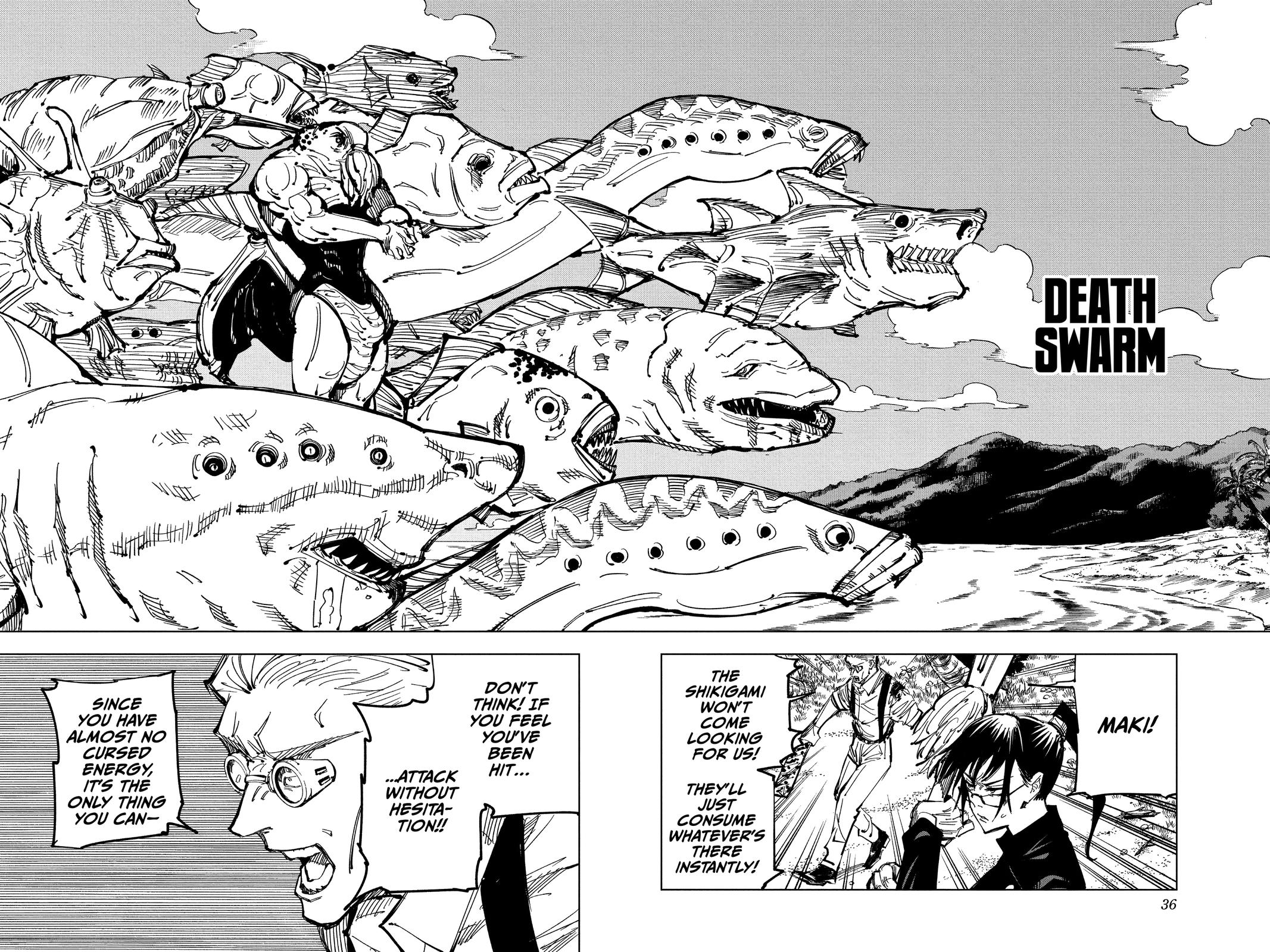 Jujutsu Kaisen Manga Chapter 108 page 5 - The Shibuya Incident, Part 26 scene