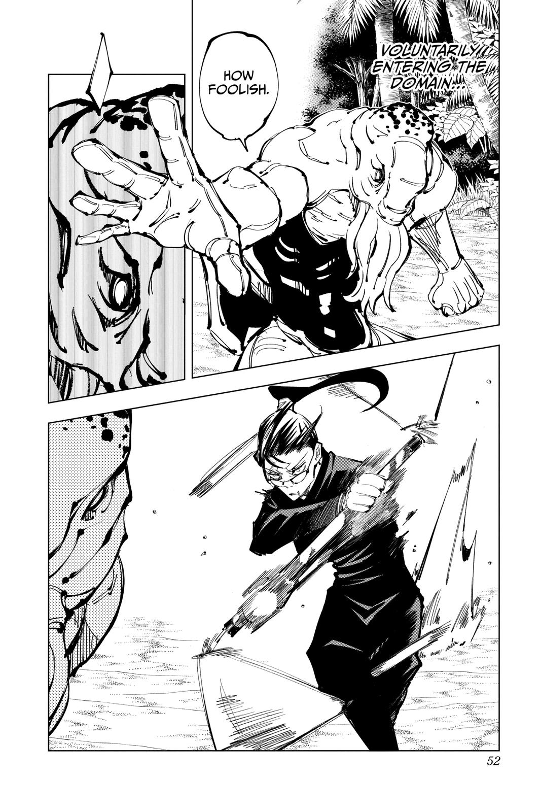 Jujutsu Kaisen Manga Chapter 109 page 2 - The Shibuya Incident, Part 27 scene