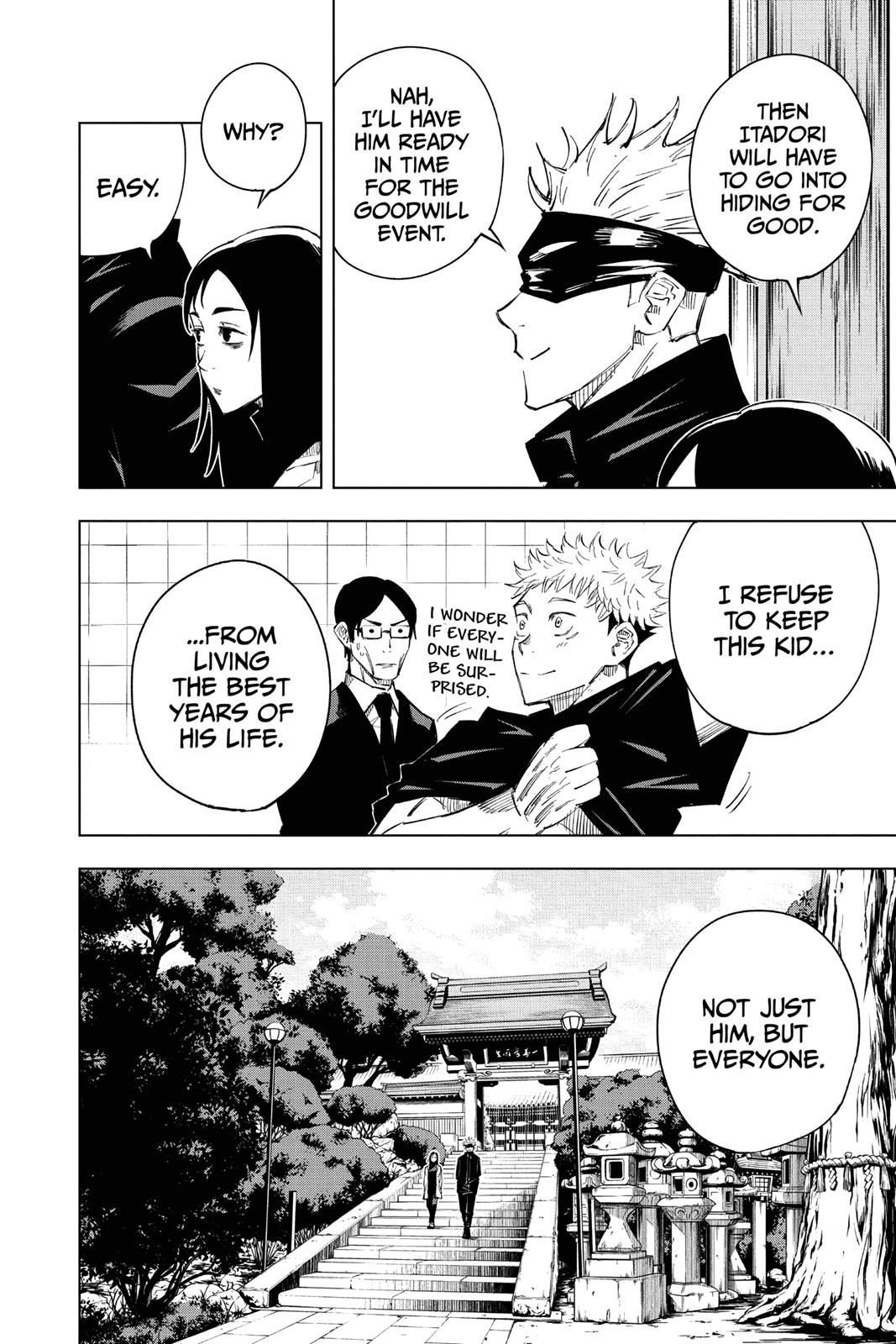 Jujutsu Kaisen Manga Chapter 11 page 18 - A Dream scene