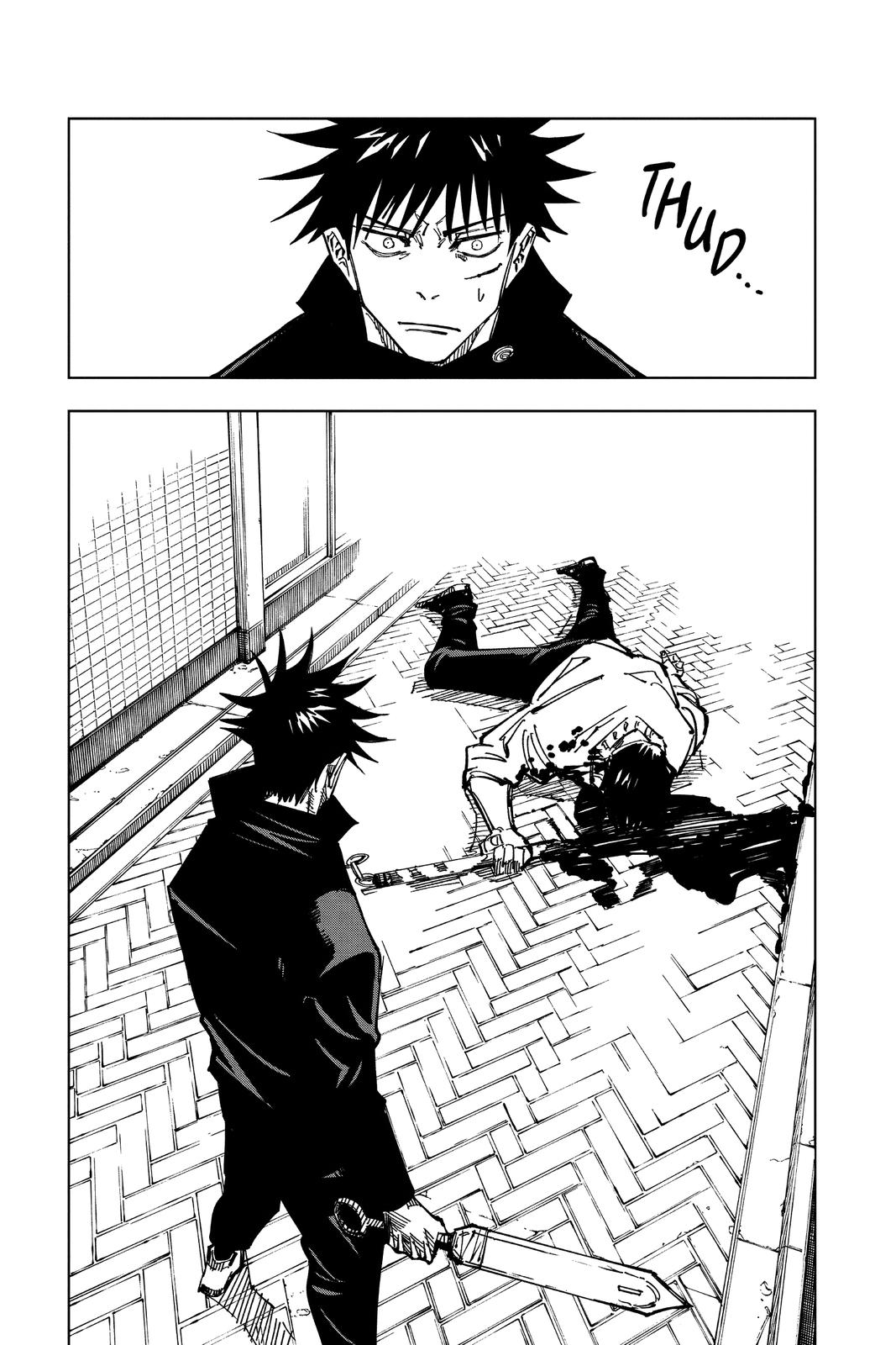Jujutsu Kaisen Manga Chapter 113 page 18 - The Shibuya Incident, Part 31 scene