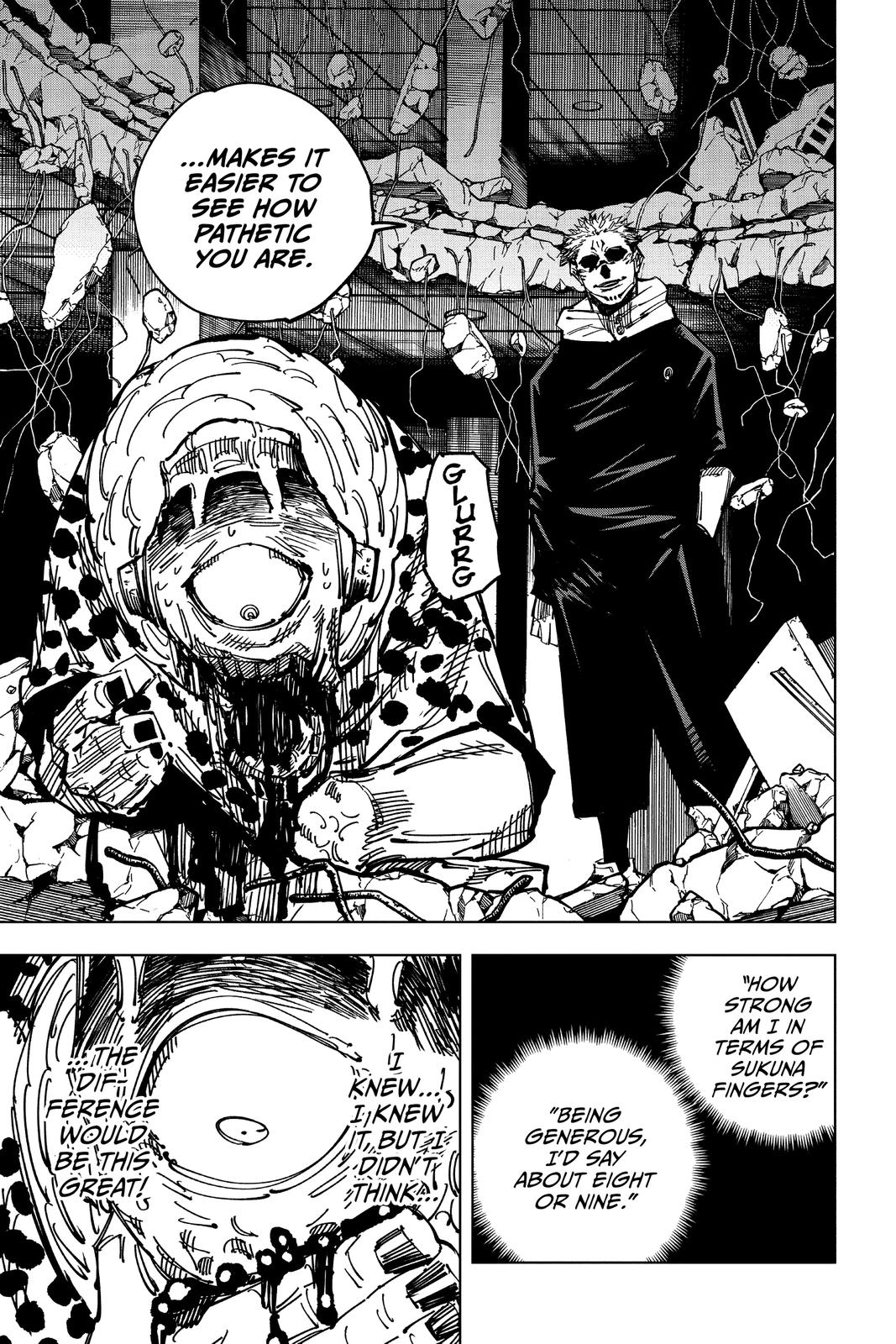 Jujutsu Kaisen Manga Chapter 115 page 5 - The Shibuya Incident, Part 33 scene