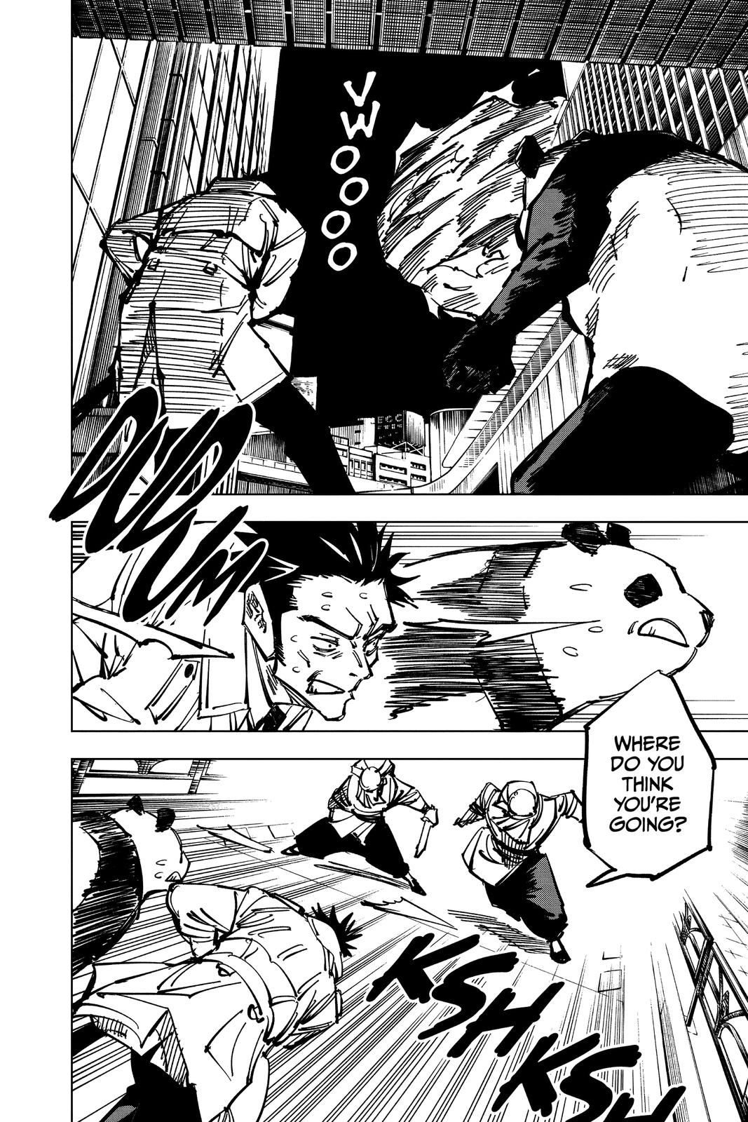 Jujutsu Kaisen Manga Chapter 115 page 8 - The Shibuya Incident, Part 33 scene