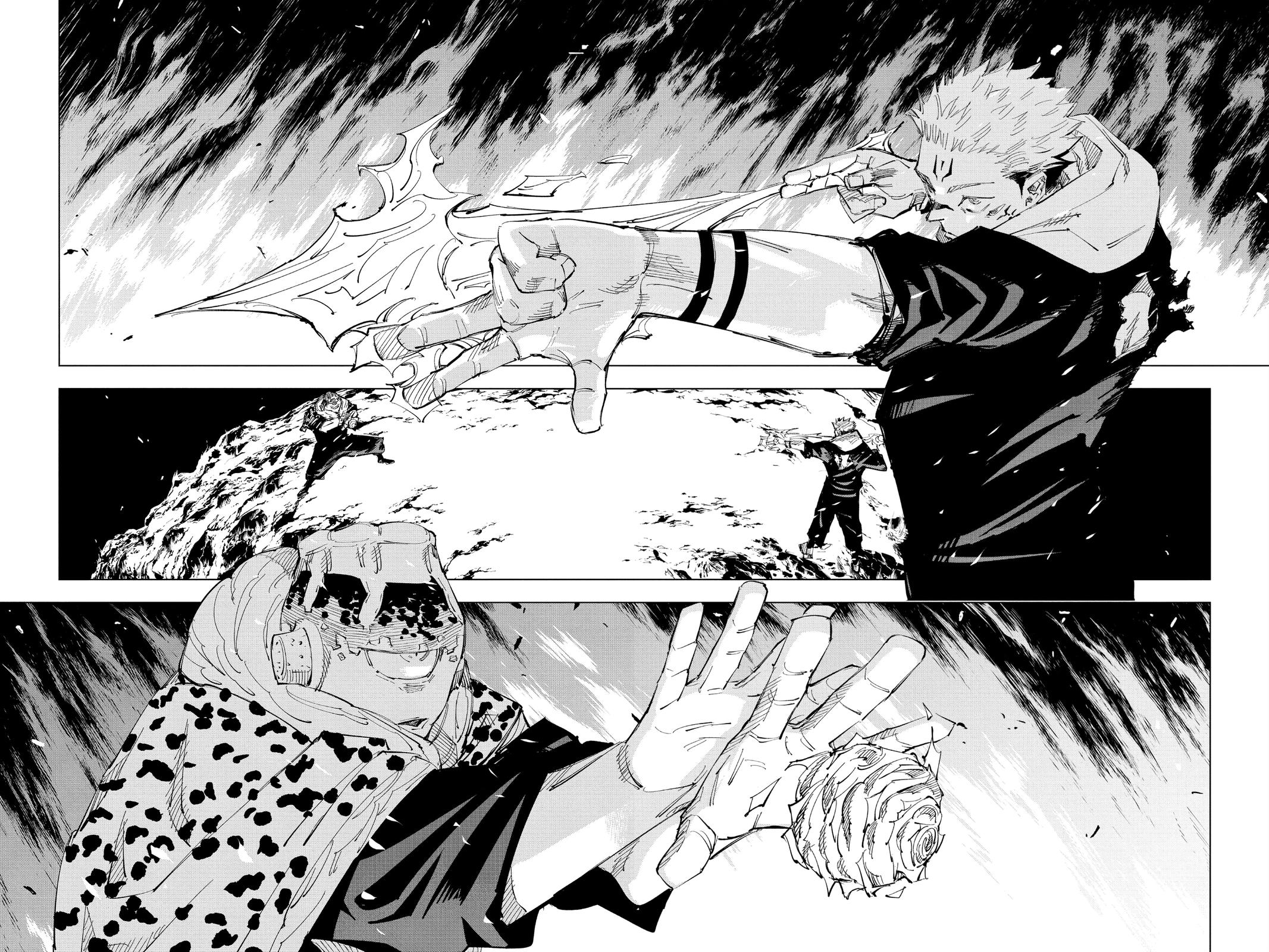 Jujutsu Kaisen Manga Chapter 116 page 11 - The Shibuya Incident, Part 34 scene