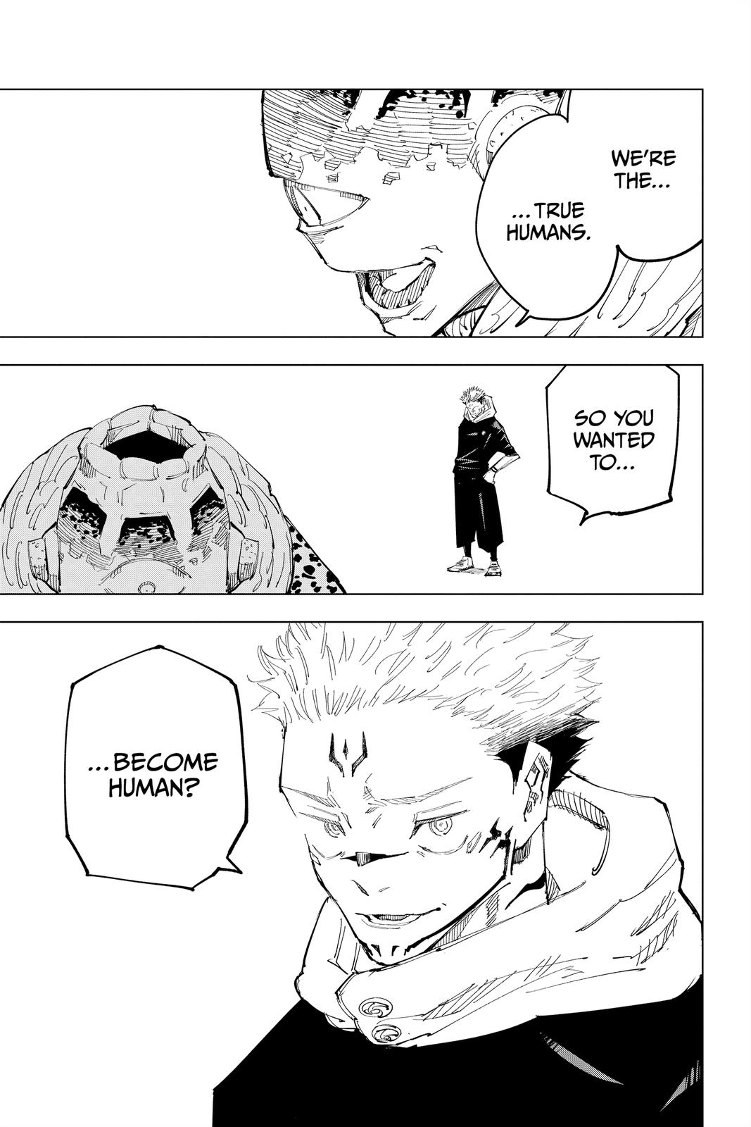 Jujutsu Kaisen Manga Chapter 116 page 15 - The Shibuya Incident, Part 34 scene