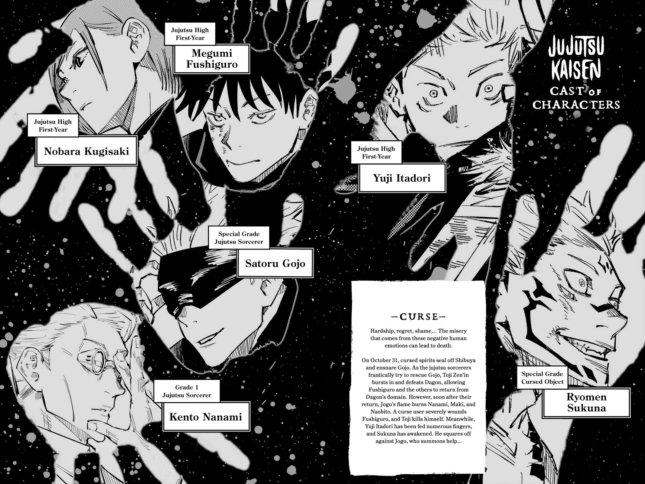 Jujutsu Kaisen Manga Chapter 116 page 5 - The Shibuya Incident, Part 34 scene