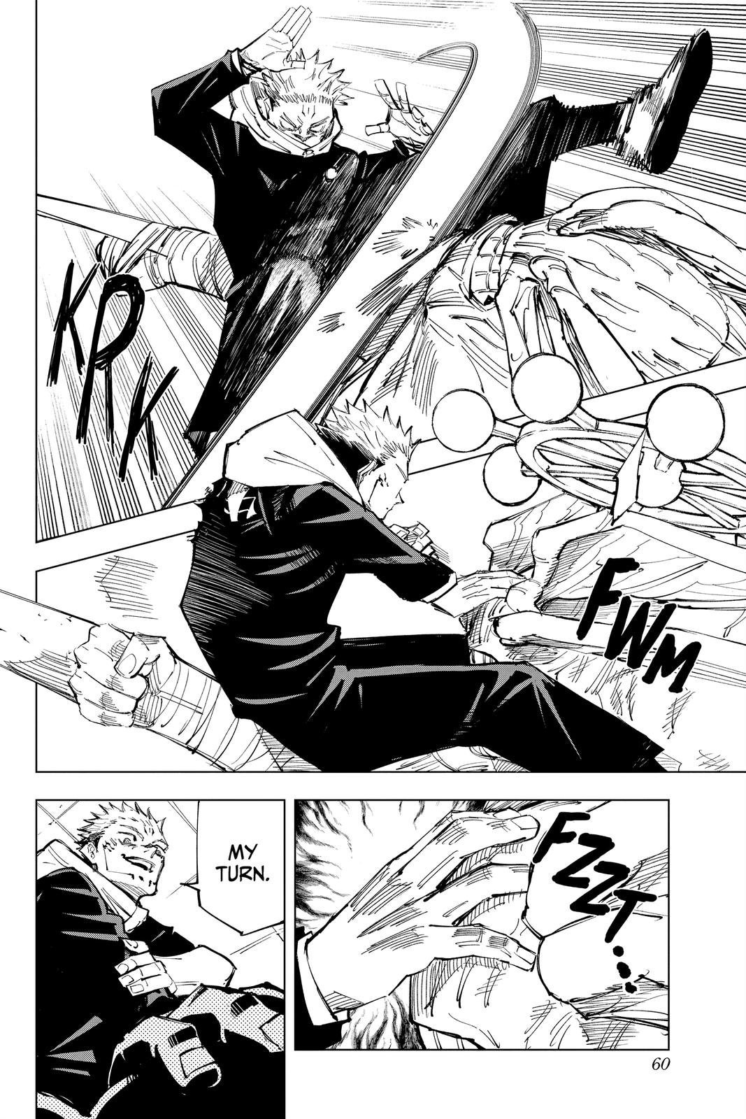 Jujutsu Kaisen Manga Chapter 118 page 10 - The Shibuya Incident, Part 36 scene