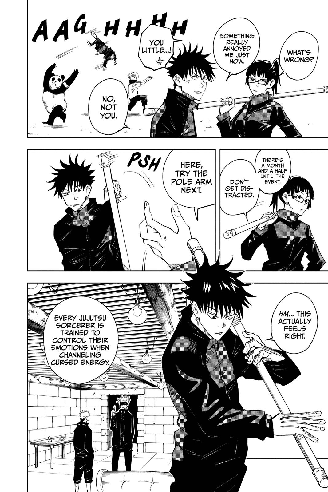 Jujutsu Kaisen Manga Chapter 12 page 18 - Pushing Forward scene