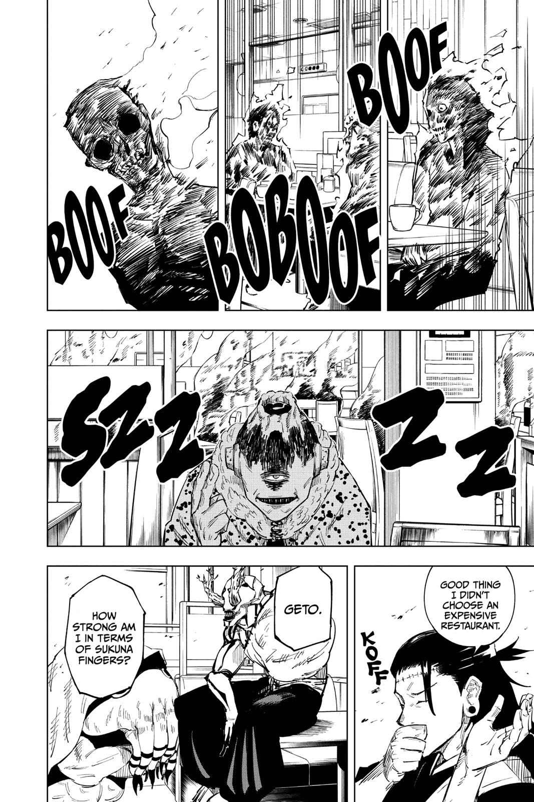 Jujutsu Kaisen Manga Chapter 12 page 4 - Pushing Forward scene