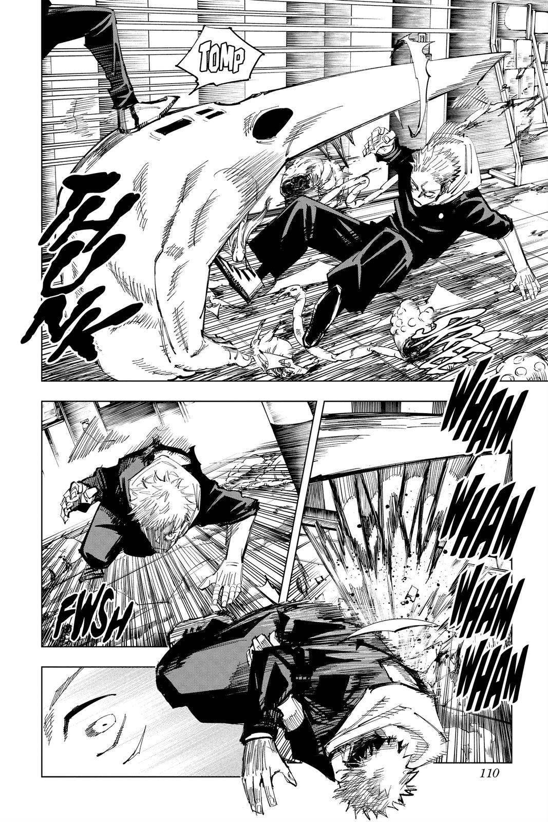 Jujutsu Kaisen Manga Chapter 121 page 2 - The Shibuya Incident, Part 39 scene