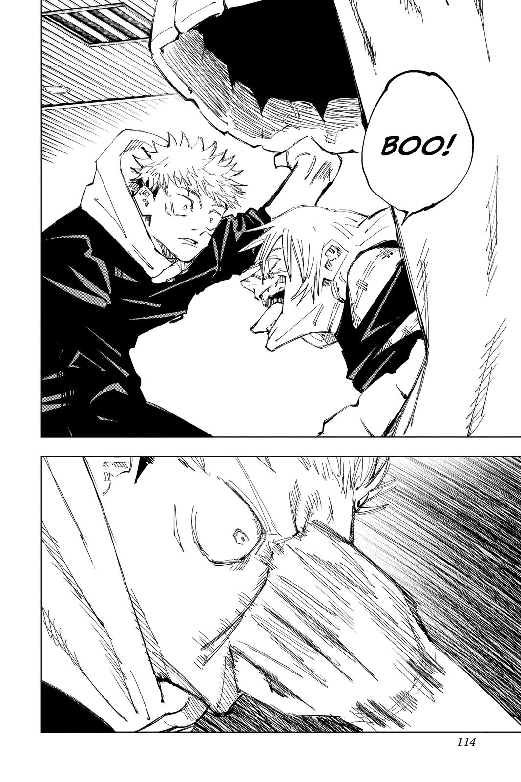 Jujutsu Kaisen Manga Chapter 121 page 5 - The Shibuya Incident, Part 39 scene