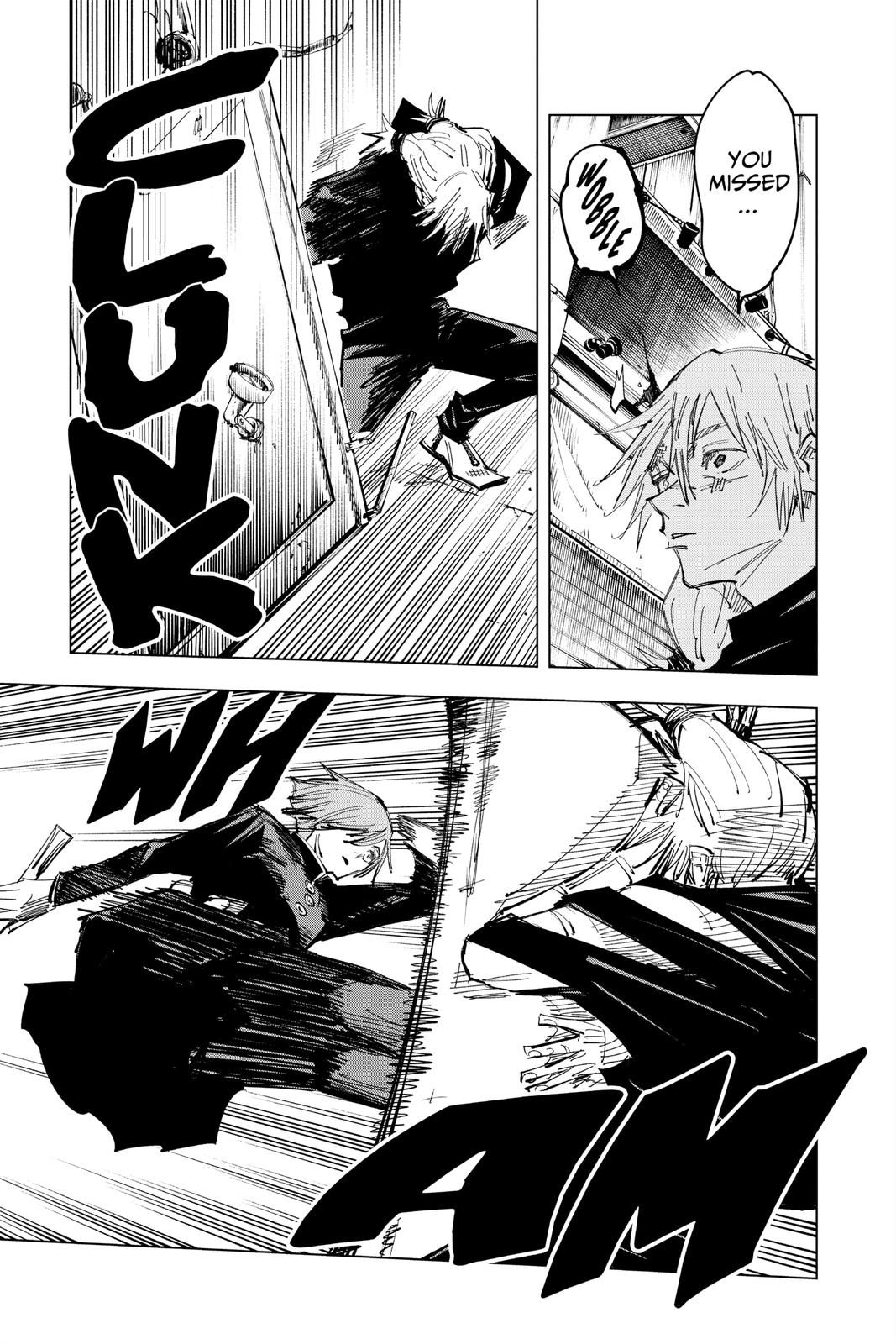 Jujutsu Kaisen Manga Chapter 122 page 17 - The Shibuya Incident, Part 40 scene