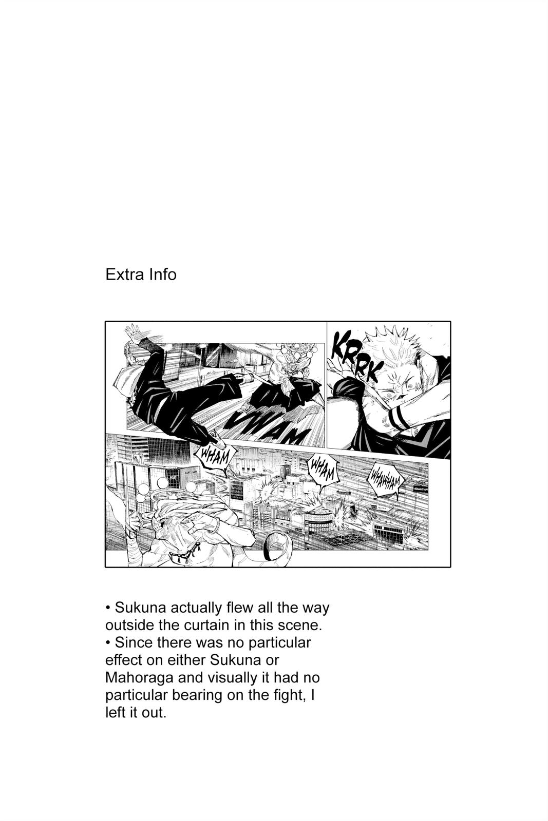 Jujutsu Kaisen Manga Chapter 122 page 20 - The Shibuya Incident, Part 40 scene
