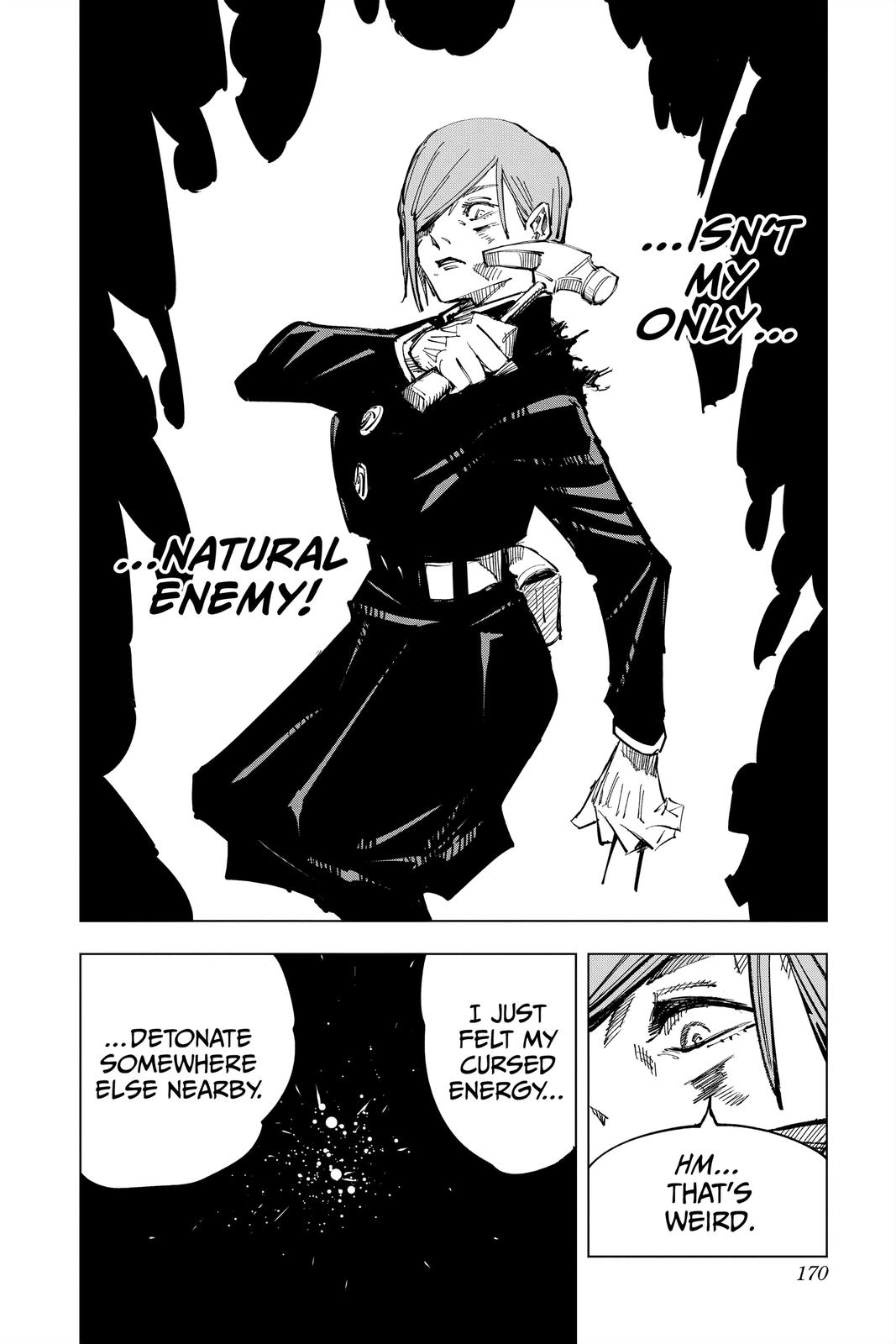 Jujutsu Kaisen Manga Chapter 123 page 21 - The Shibuya Incident, Part 41 scene