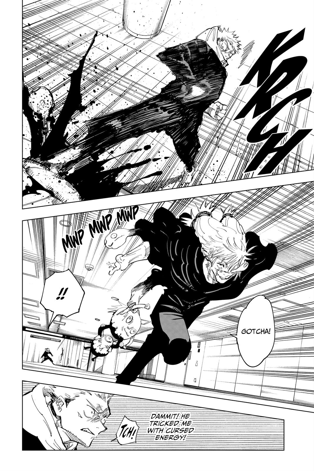 Jujutsu Kaisen Manga Chapter 124 page 10 - The Shibuya Incident, Part 42 scene