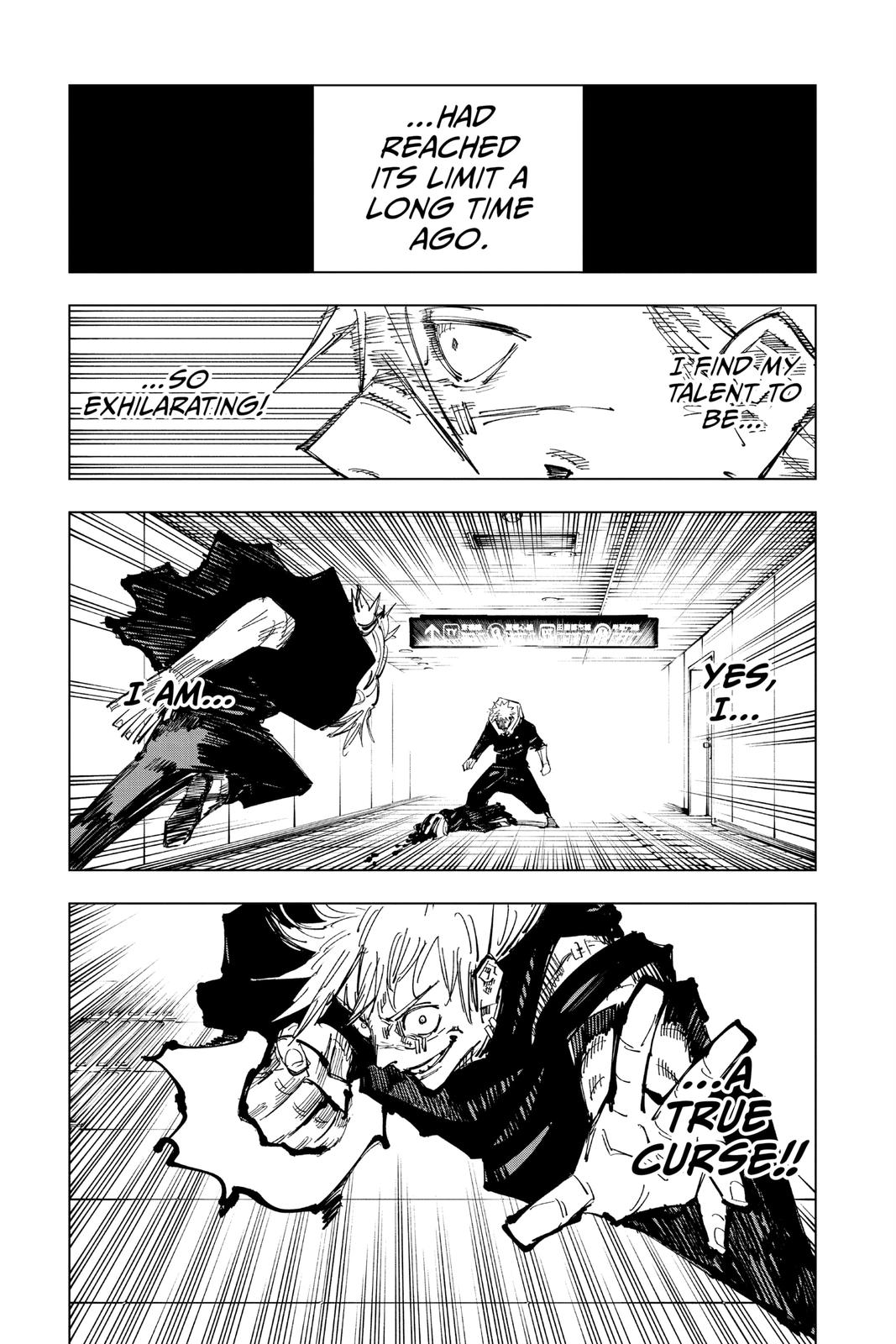 Jujutsu Kaisen Manga Chapter 126 page 7 - The Shibuya Incident, Part 43 scene