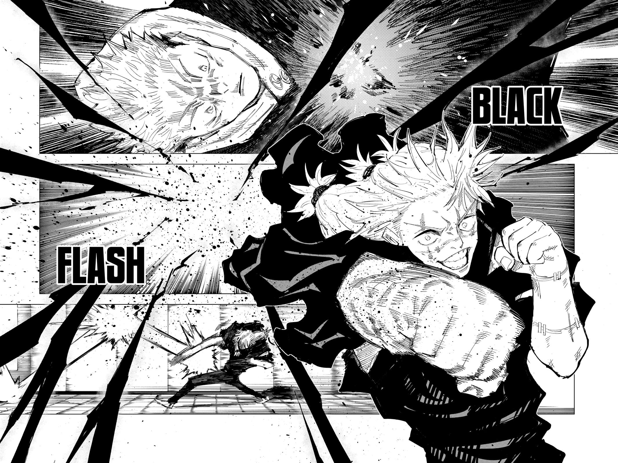 Jujutsu Kaisen Manga Chapter 126 page 8 - The Shibuya Incident, Part 43 scene