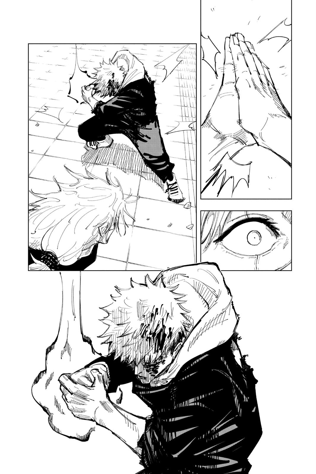 Jujutsu Kaisen Manga Chapter 127 page 17 - The Shibuya Incident, Part 44 scene