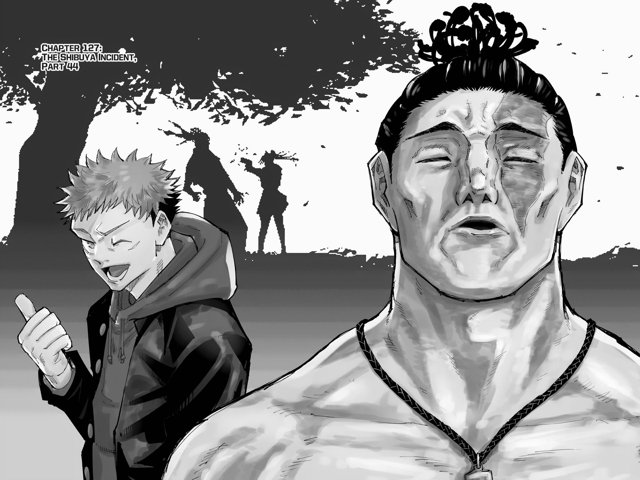 Jujutsu Kaisen Manga Chapter 127 page 2 - The Shibuya Incident, Part 44 scene