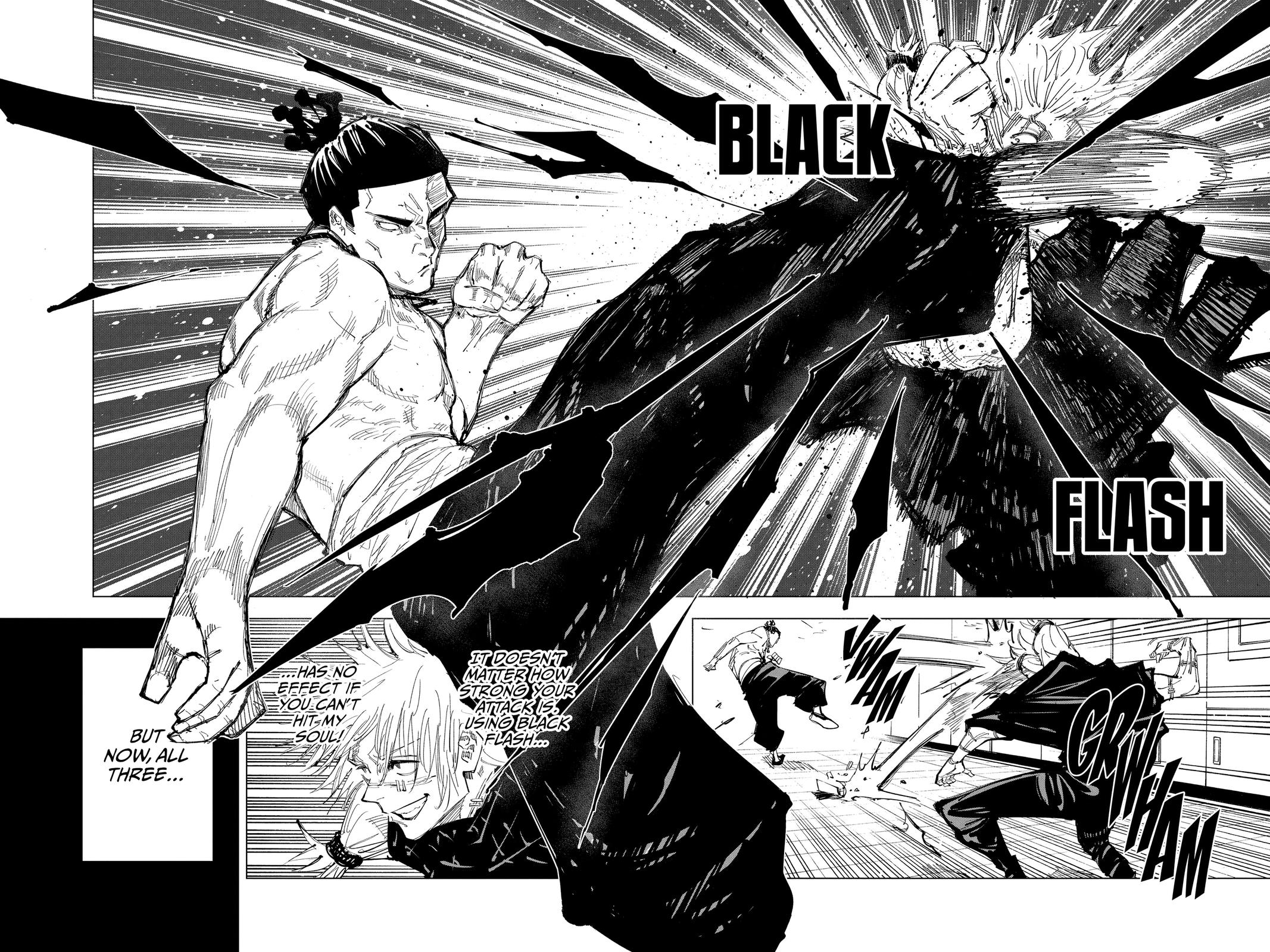 Jujutsu Kaisen Manga Chapter 128 page 12 - The Shibuya Incident, Part 45 scene