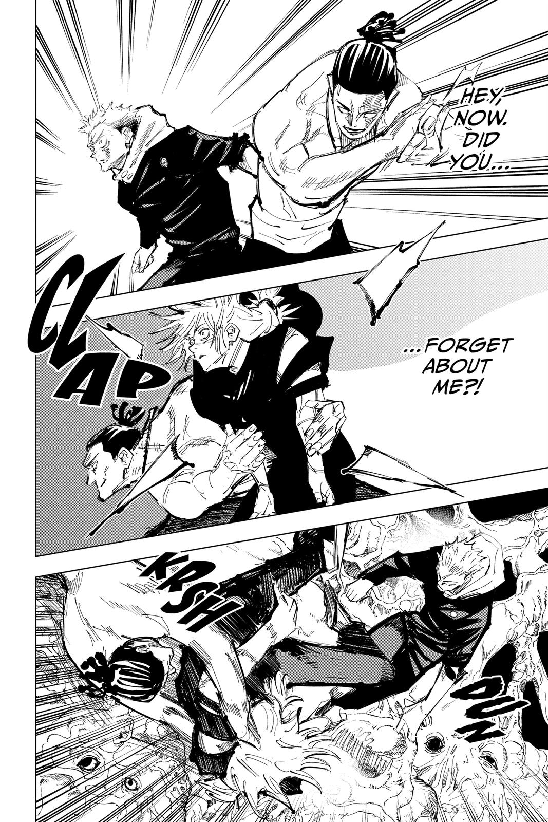 Jujutsu Kaisen Manga Chapter 129 page 2 - The Shibuya Incident, Part 46 scene