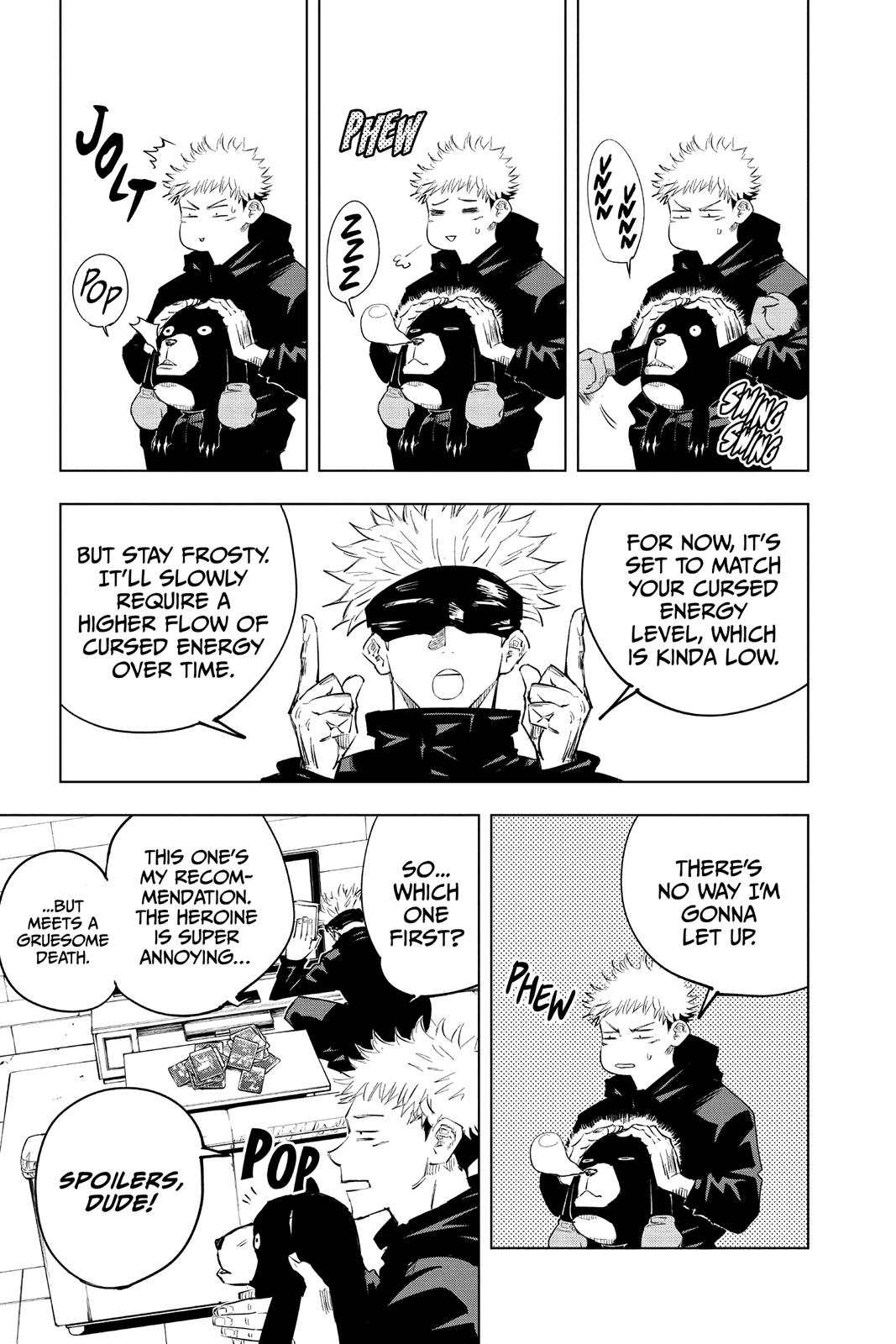 Jujutsu Kaisen Manga Chapter 13 page 5 - Watching Movies scene