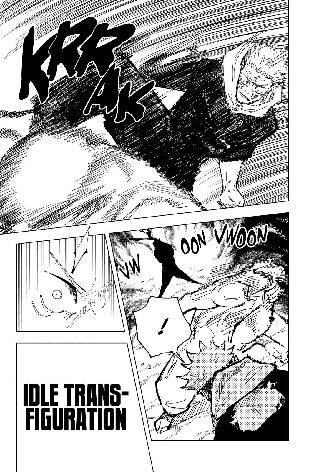 Jujutsu Kaisen Manga Chapter 130 page 15 - The Shibuya Incident, Part 47 scene