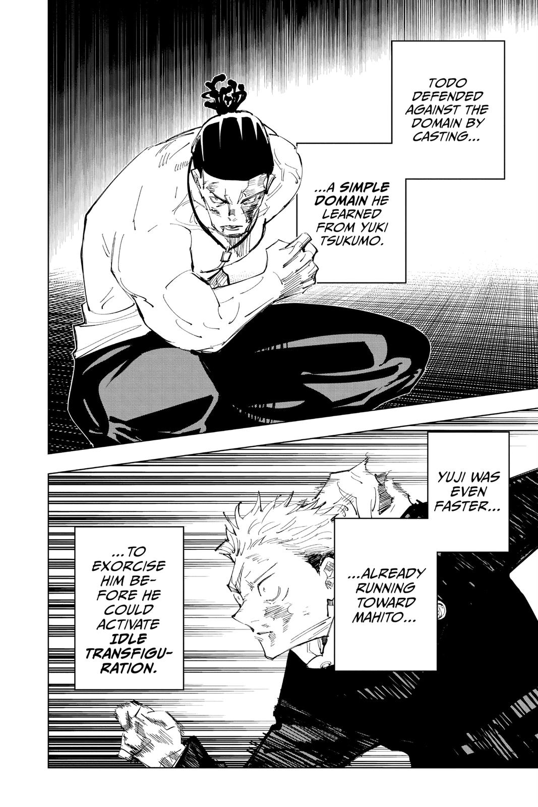 Jujutsu Kaisen Manga Chapter 130 page 2 - The Shibuya Incident, Part 47 scene