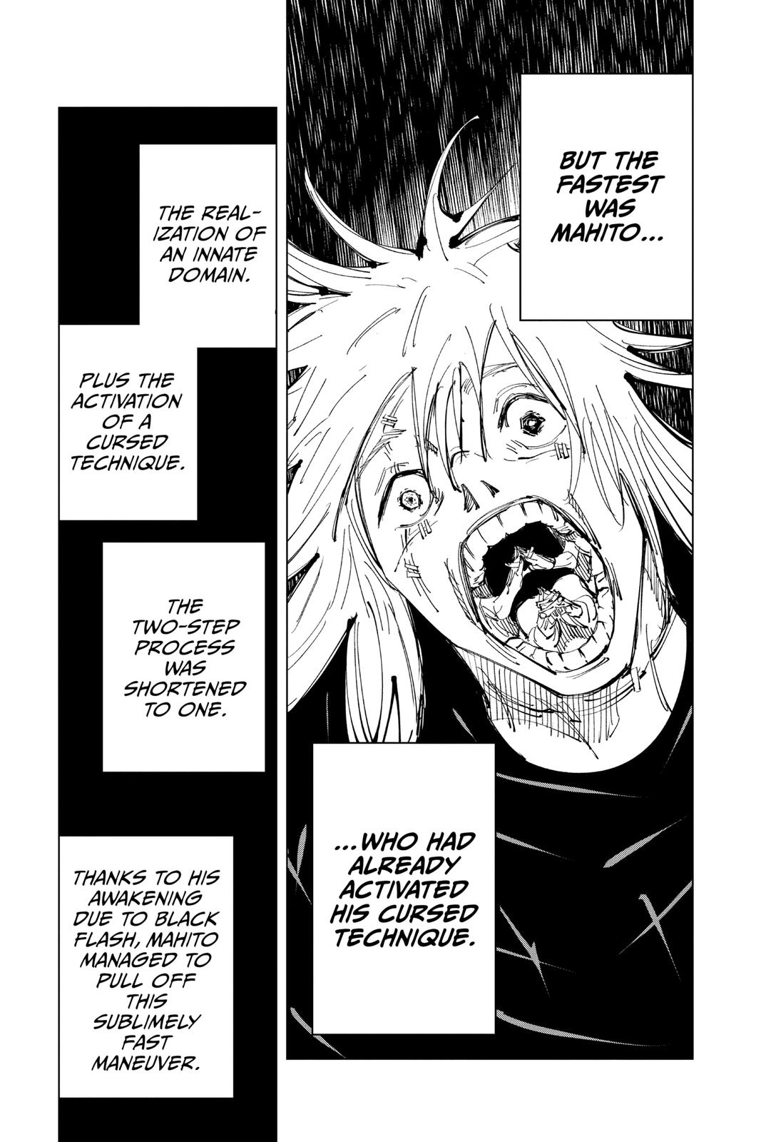 Jujutsu Kaisen Manga Chapter 130 page 3 - The Shibuya Incident, Part 47 scene