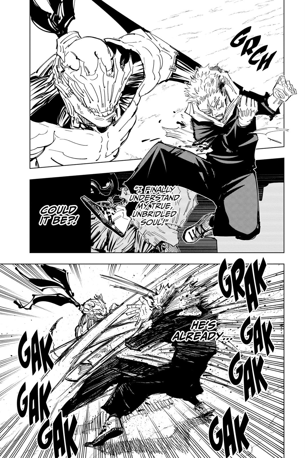 Jujutsu Kaisen Manga Chapter 131 page 11 - The Shibuya Incident, Part 48 scene