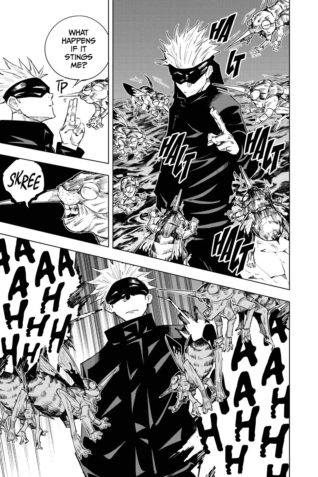 Jujutsu Kaisen Manga Chapter 14 page 3 - Assault scene