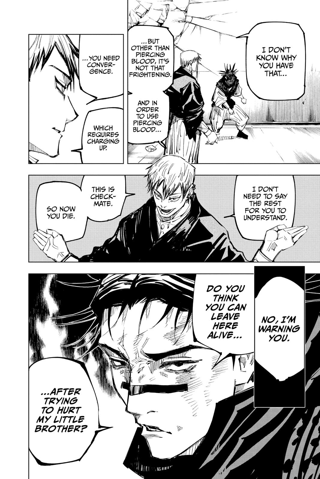 Jujutsu Kaisen Manga Chapter 140 page 10 - Execution scene