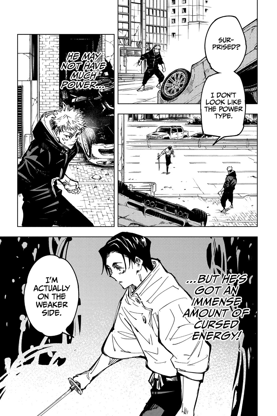 Jujutsu Kaisen Manga Chapter 140 page 15 - Execution scene