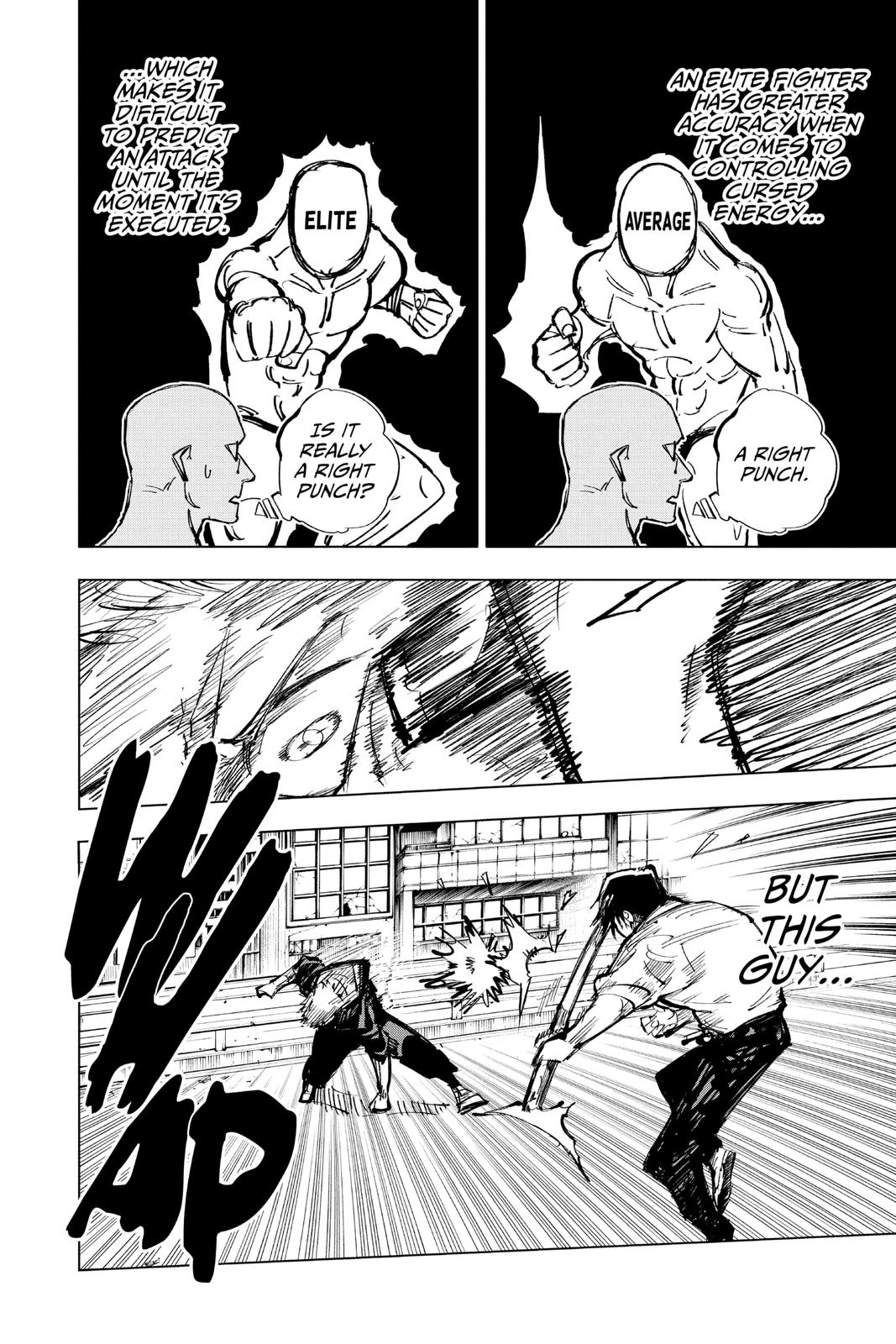 Jujutsu Kaisen Manga Chapter 140 page 18 - Execution scene