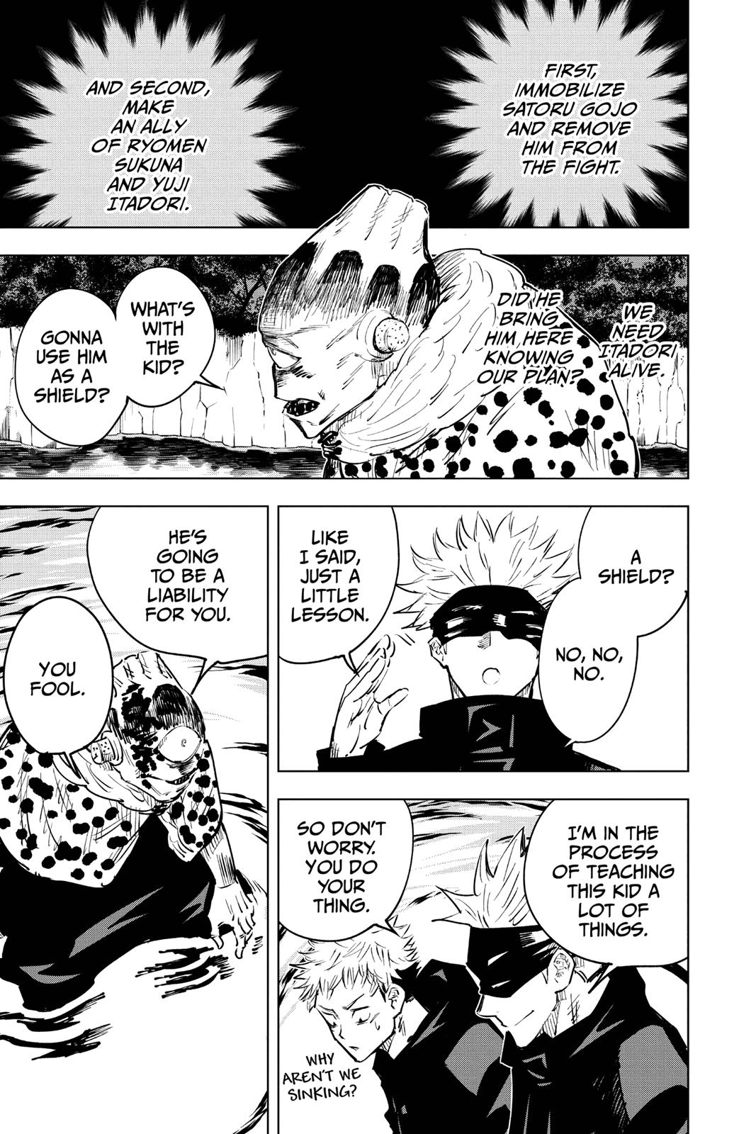 Jujutsu Kaisen Manga Chapter 15 page 5 - Domain scene