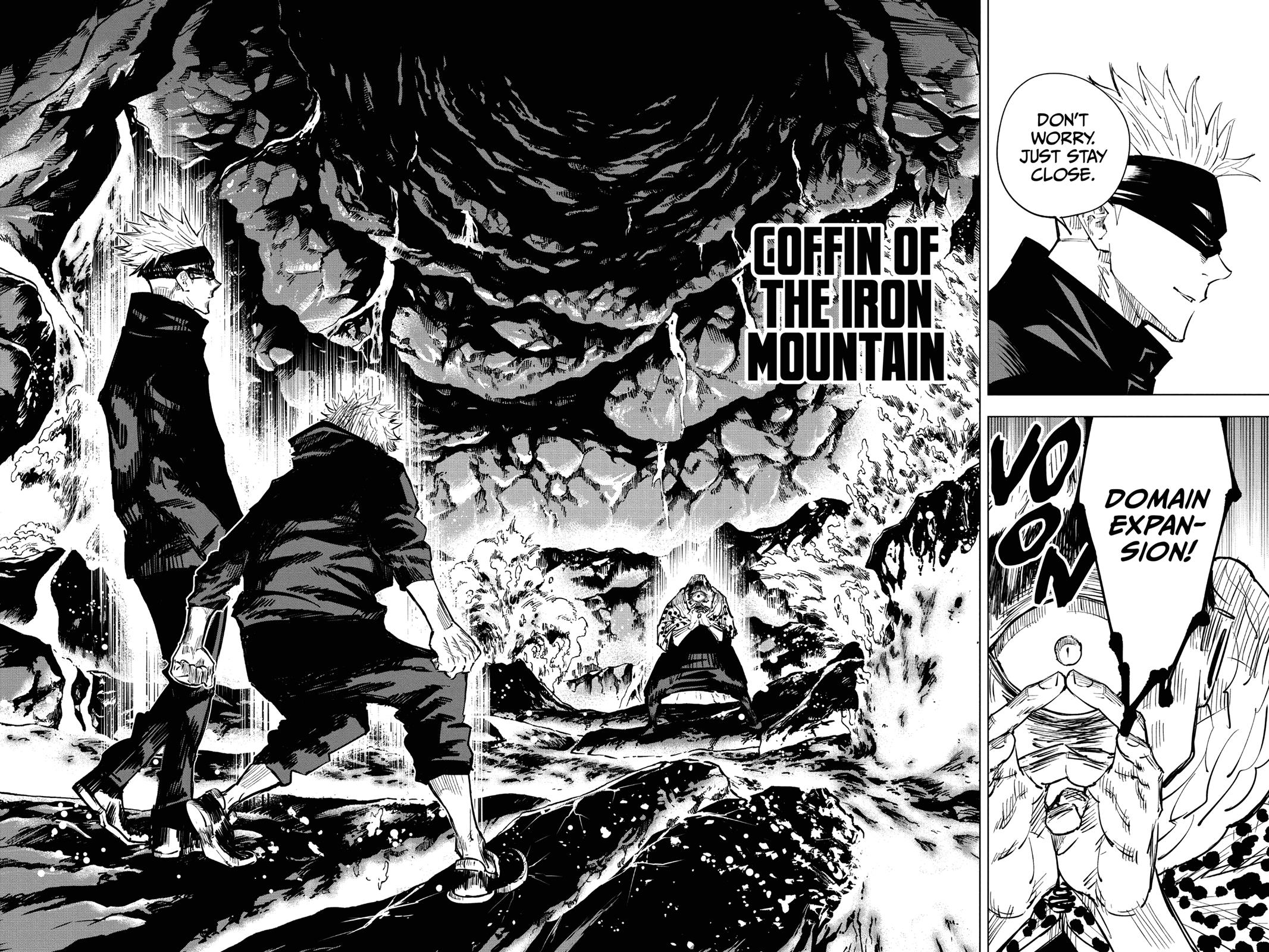 Jujutsu Kaisen Manga Chapter 15 page 8 - Domain scene