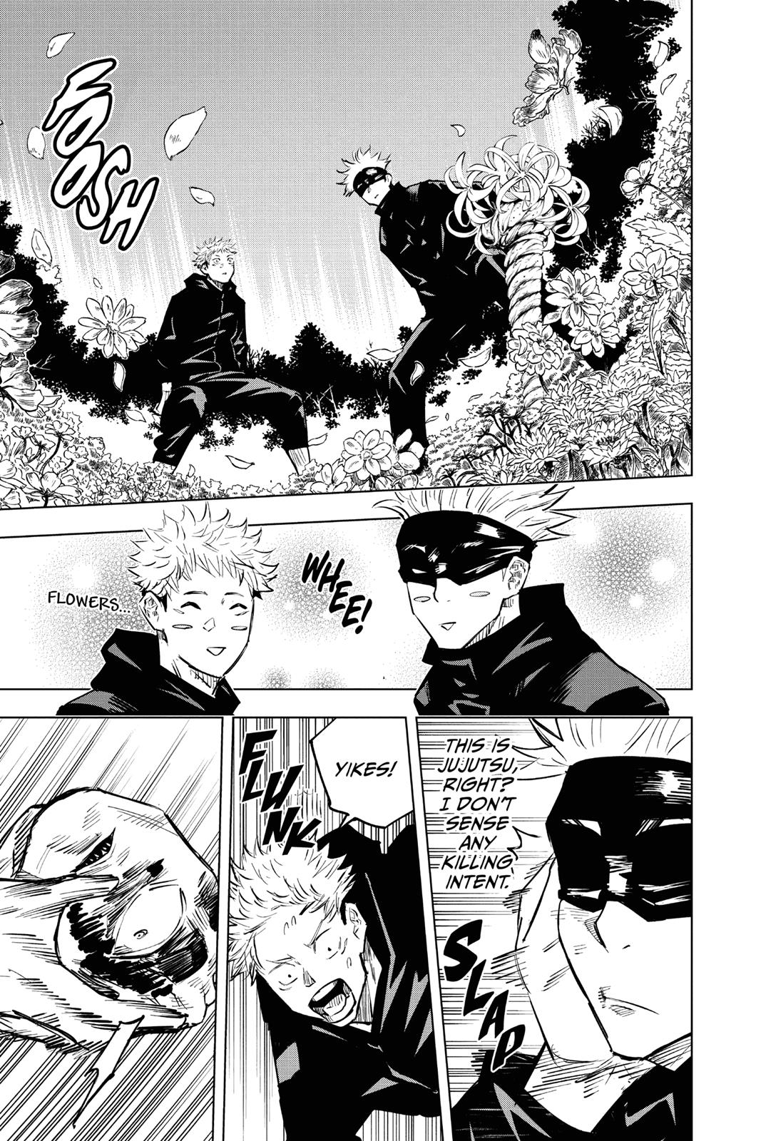 Jujutsu Kaisen Manga Chapter 16 page 5 - Affection scene