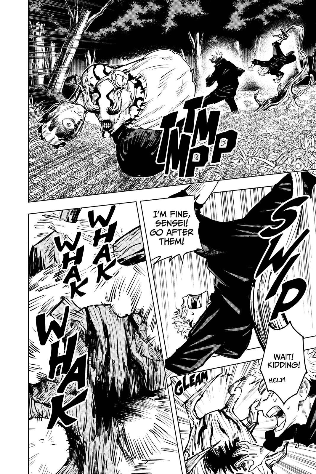 Jujutsu Kaisen Manga Chapter 16 page 6 - Affection scene