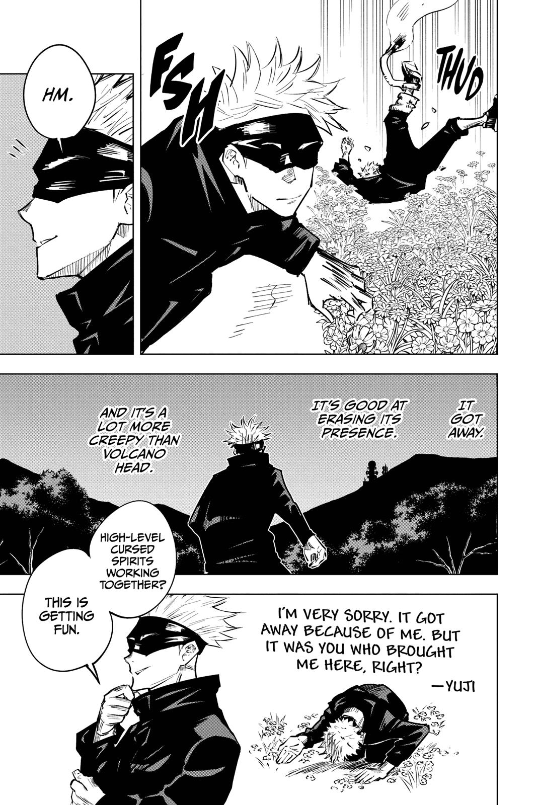 Jujutsu Kaisen Manga Chapter 16 page 7 - Affection scene