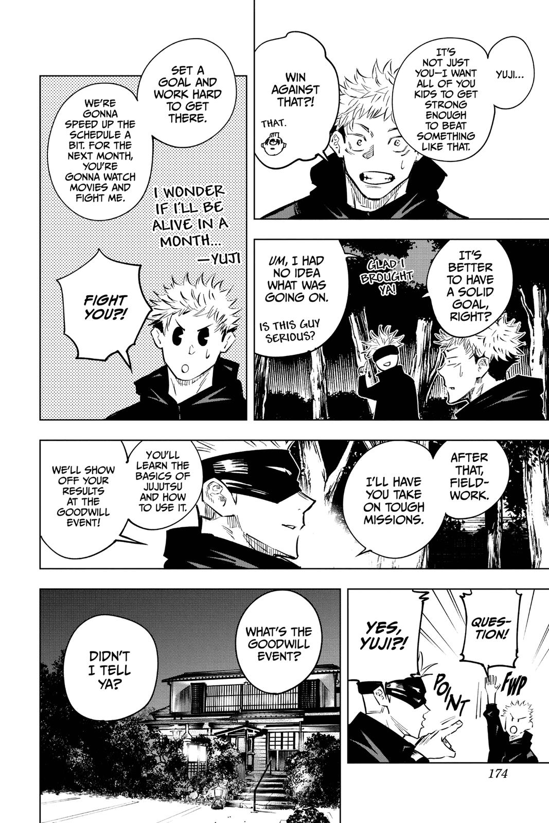 Jujutsu Kaisen Manga Chapter 16 page 8 - Affection scene