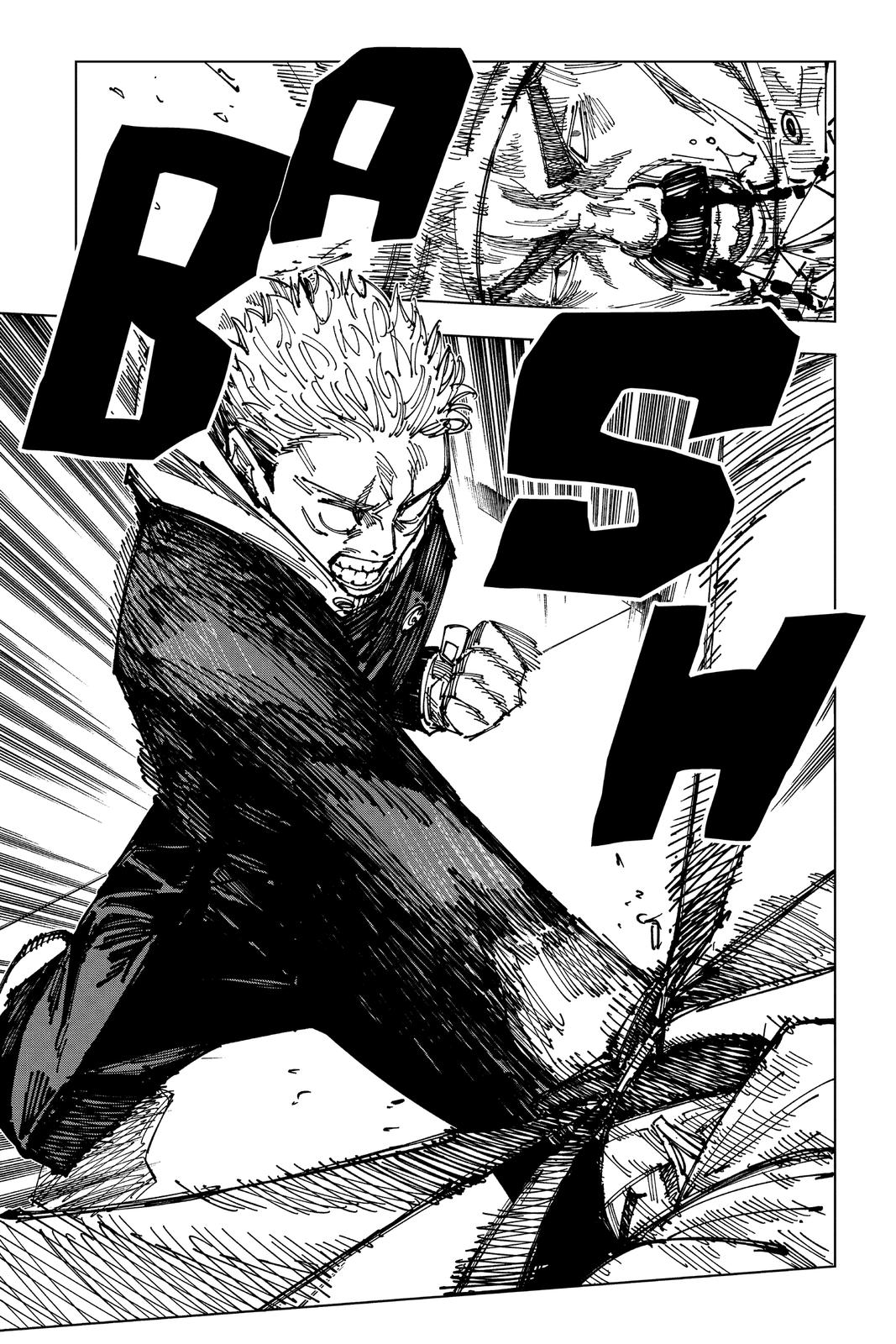 Jujutsu Kaisen Manga Chapter 162 page 15 - Tokyo No. 1 Colony, Part 2 scene