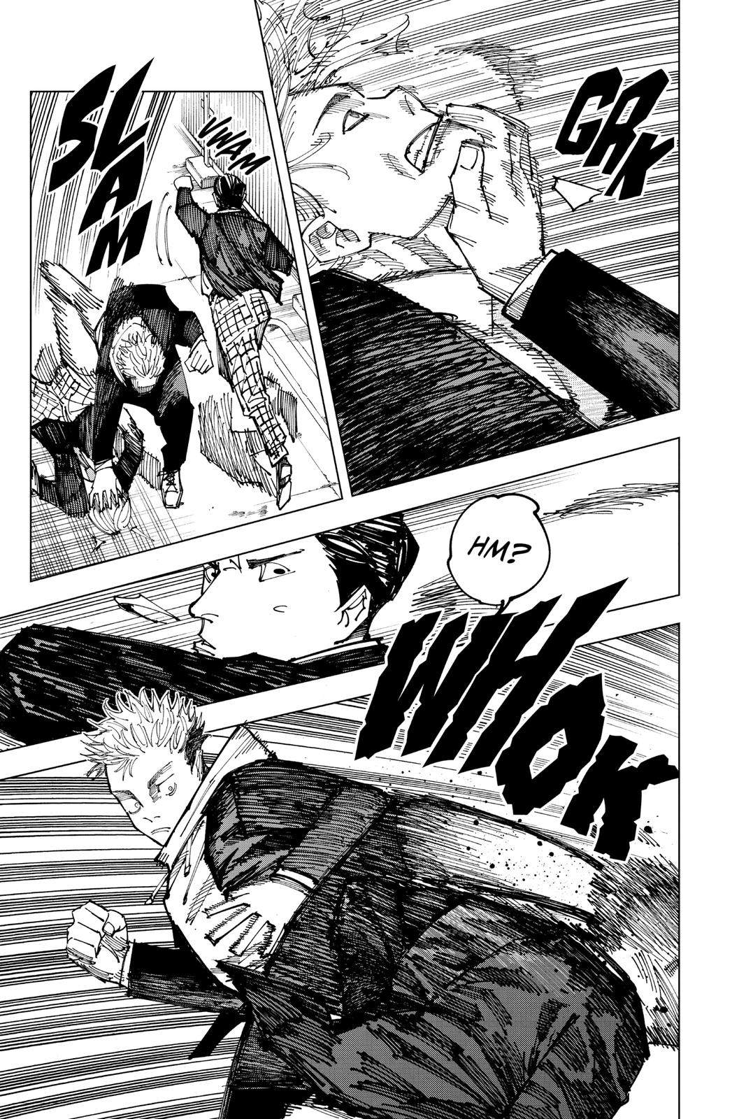 Jujutsu Kaisen Manga Chapter 163 page 5 - Tokyo No. 1 Colony, Part 3 scene