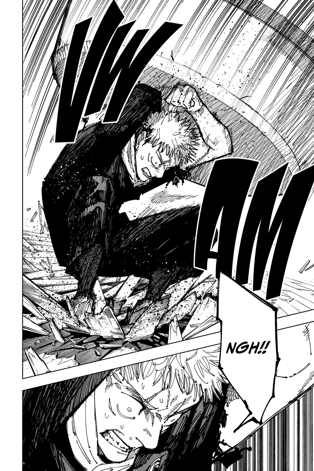 Jujutsu Kaisen Manga Chapter 165 page 12 - Tokyo No. 1 Colony, Part 5 scene