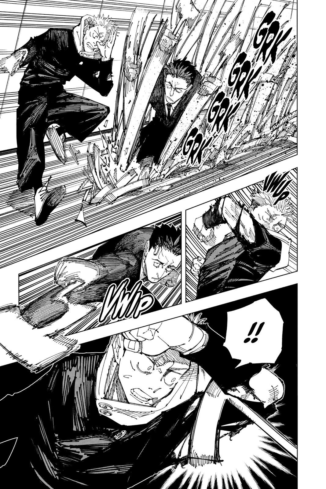 Jujutsu Kaisen Manga Chapter 165 page 3 - Tokyo No. 1 Colony, Part 5 scene