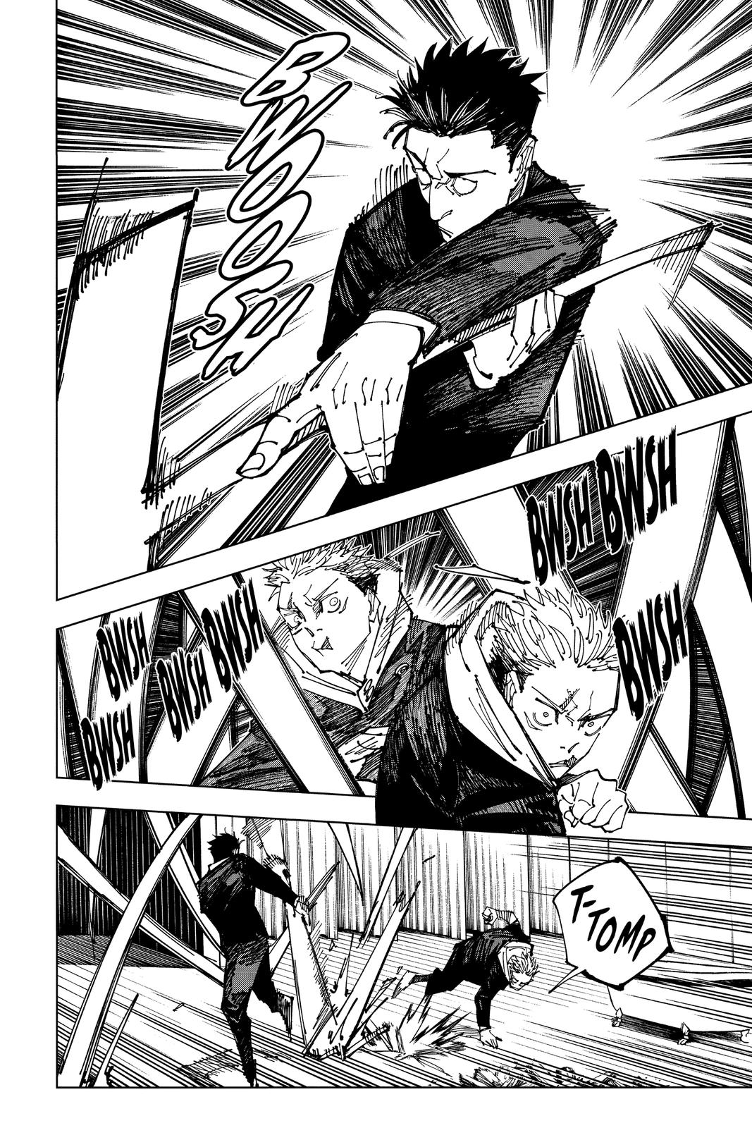 Jujutsu Kaisen Manga Chapter 165 page 8 - Tokyo No. 1 Colony, Part 5 scene